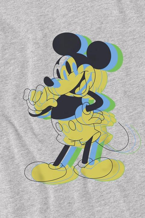 Actual product image Disney Mens Trippy Mickey Mouse T-Shirt (3XL)