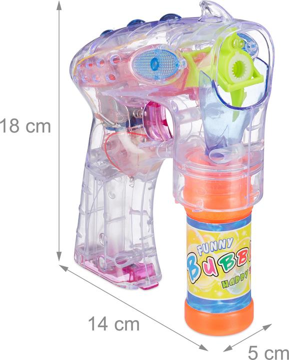 Produktbild Relaxdays Seifenblasenpistole