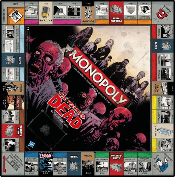 Image du produit Monopoly : The Walking Dead (Allemand)