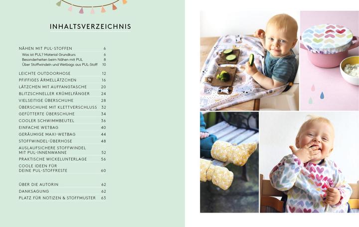 Image du produit Nähen mit PUL-Stoffen – Ideal für Babys (Allemand, Leonie Bittrich, 2022)