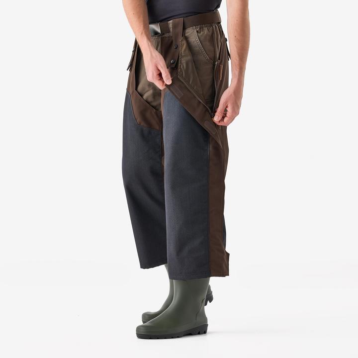 Produktbild Solognac Jagd-Chaps 900 wasserdicht verstärkt Kevlar® (S/M)
