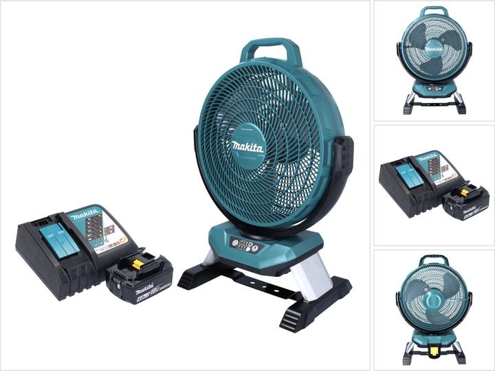 Makita DCF 301 RM1 Akku Ventilator Lüfter 18 V 33 cm + 1x Akku 4,0 Ah + Ladegerät