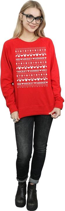 Produktbild Disney Mickey And Minnie Christmas Fair Isle Sweatshirt (L)