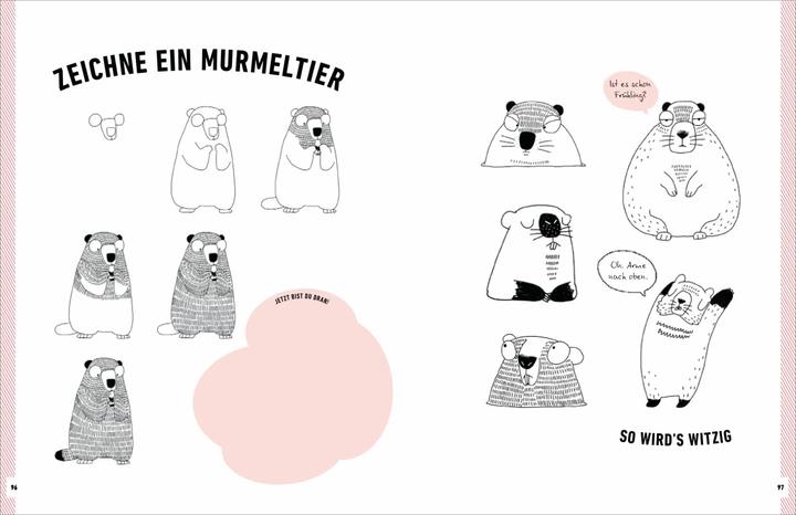 Produktbild Witzige Tiere zeichnen