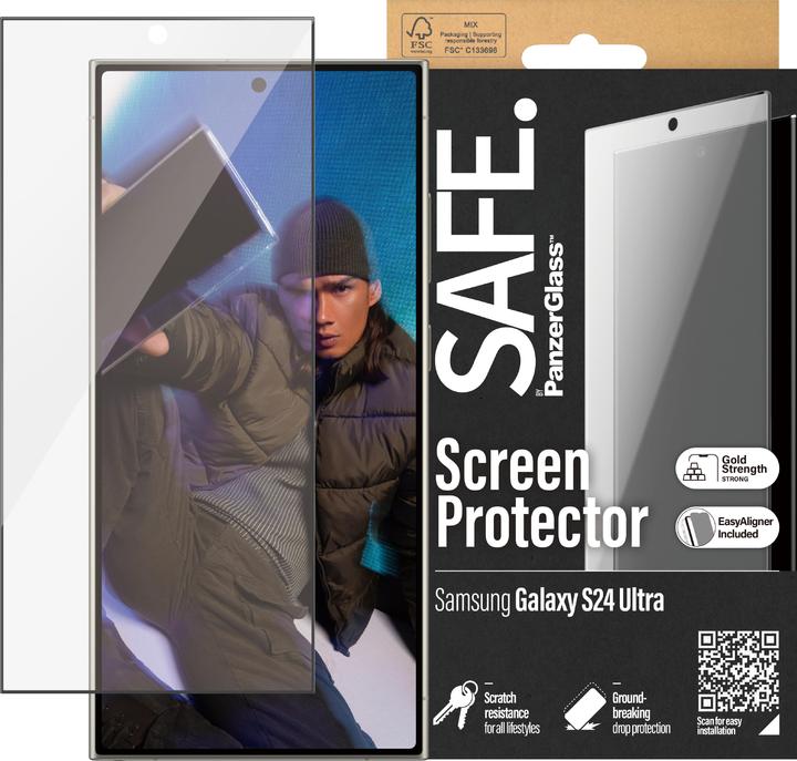 Actual product image Safe Ultra-Wide Fit (1 Piece, Samsung Galaxy S24 Ultra)