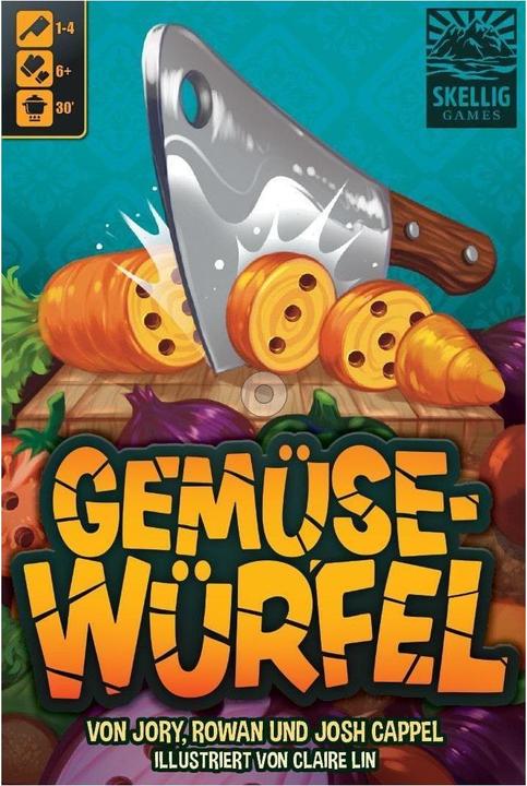 Actual product image Skellig Games Diced vegetables (German)
