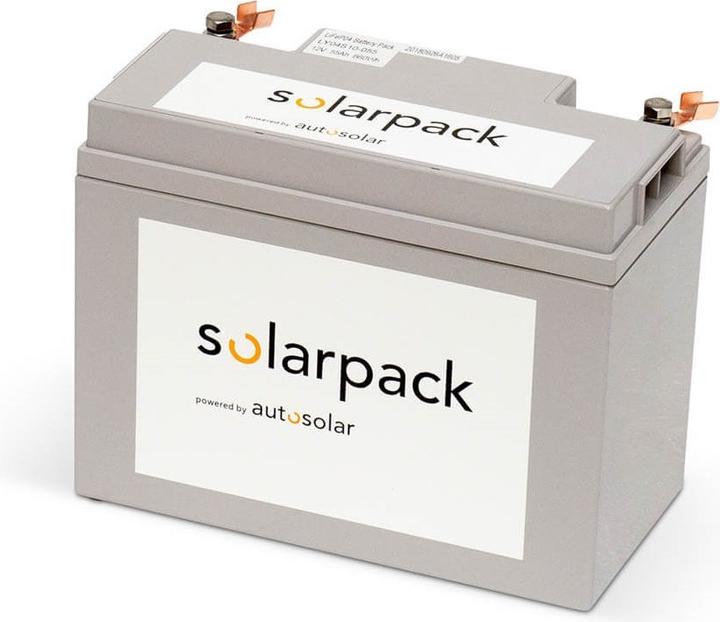 Image du produit Autosolar Batterie au lithium 55 Ah avec application (équivalent à 110Ah d'une batterie AGM) (12.80 V, 55 Ah)
