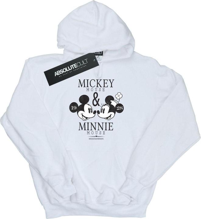 Immagine prodotto Disney Mickey And Minnie Mouse Mousecrush Mondays Felpa con Cappuccio Donna (XXL)