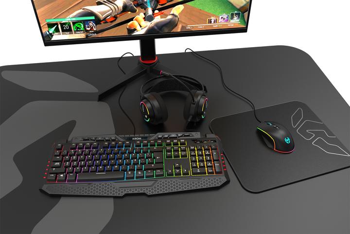 Image du produit Krom Kappa Casque filaire Bandeau Gaming Noir (NXKAPPA) (Filaire)