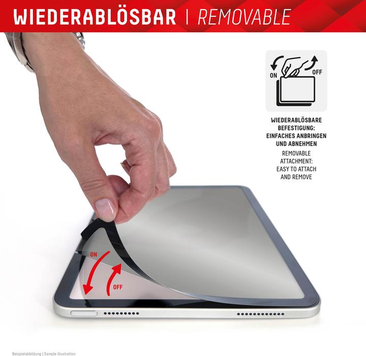 Actual product image Displex Tablet Privacy Safe, Tablet Blickschutzfolie (1 Piece, iPad Air 13 2024 (M2), iPad Pro 13 2024 (M4), iPad Air 13 2025)