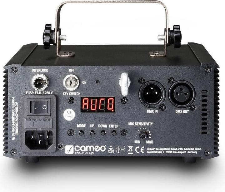 Immagine prodotto WOOKIE 400 RGB animazione laser 400