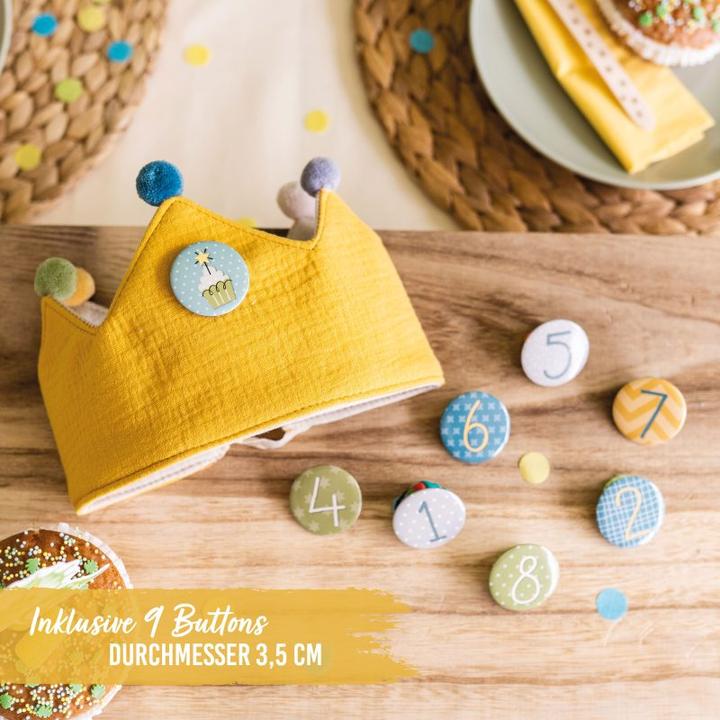 Image du produit Papierdrachen Couronne d'anniversaire mousseline