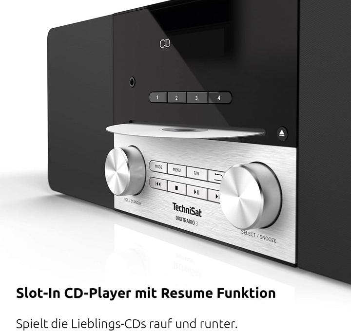 Produktbild TechniSat DigitRadio 3 (DAB+, FM, Bluetooth)