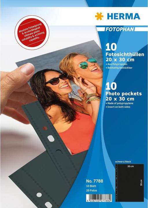 Herma Photo covers (A4, 10 x)