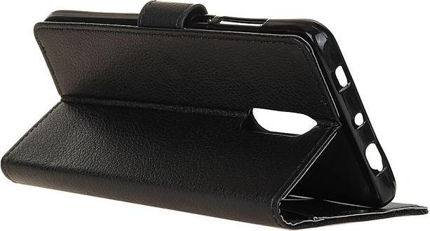 Actual product image MU Classic Litchi Leather Bookcover Series (Nokia 2.4)