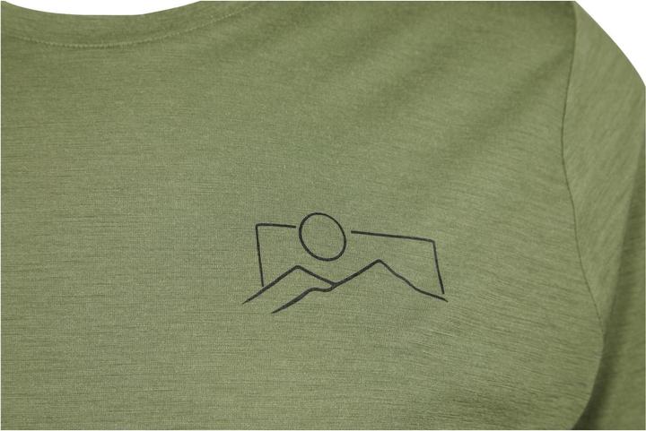 Actual product image Stoic Merino155 LaholmSt. Print T-Shirt Mountain (5XL)