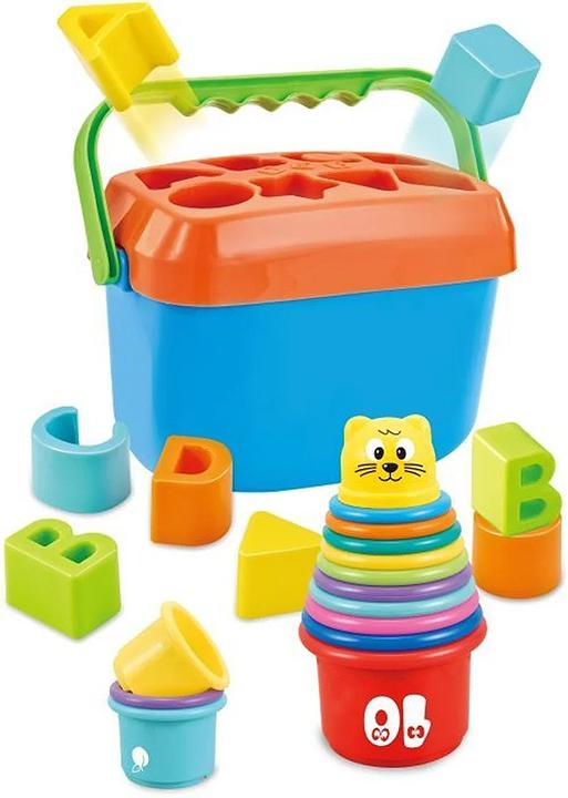 Spielmaus Baby stacking tower and plug box