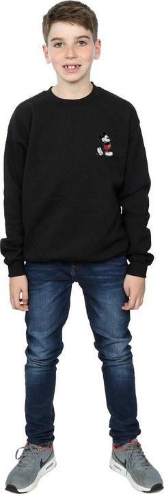 Actual product image Disney Boys Mickey Mouse Kickin Retro Chest Sweatshirt (152, 158)