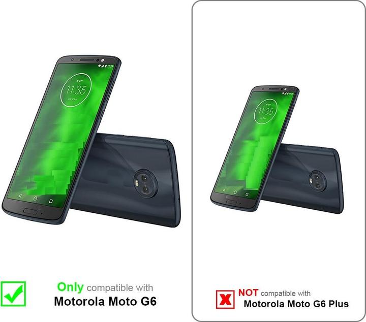 Image du produit Cadorabo Chaîne de téléphone portable pour Motorola MOTO G6 Necklace Coque