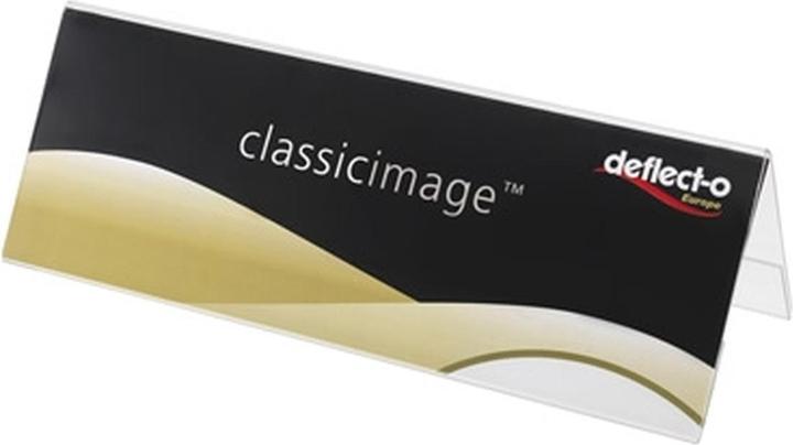 Produktbild Deflecto Tischnamenschilder Acryl 48701 transparent A5