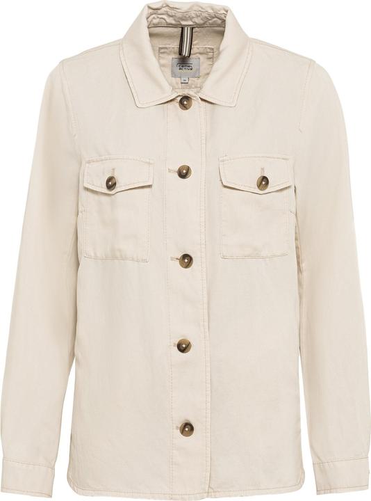 Camel Active Overshirt im sommerlichen Leinenmix