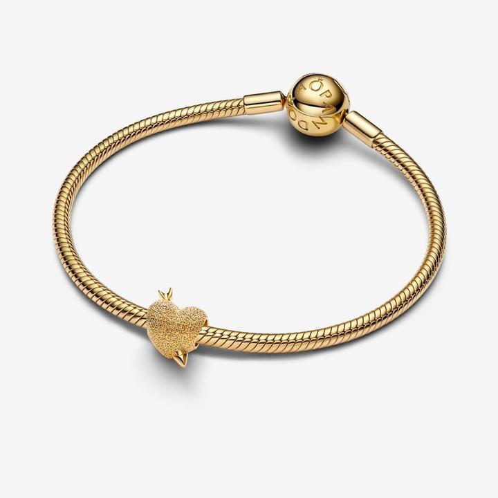Actual product image Pandora Cupid Heart (14-karat gold-plated unique metal alloy)