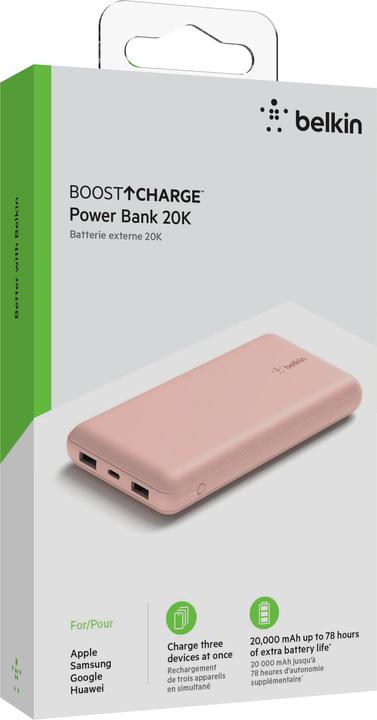 Produktbild Belkin BoostCharge (20000 mAh, 15 W, 74 Wh)