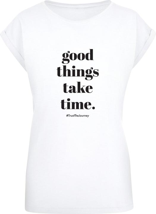 Merchcode Ladies Good Things Take Time T-Shirt - 117487 (L)