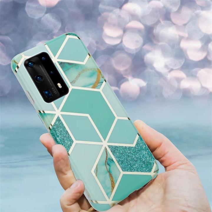 Immagine prodotto Cadorabo IMD TPU Colourful Marble Cover (Huawei P40)