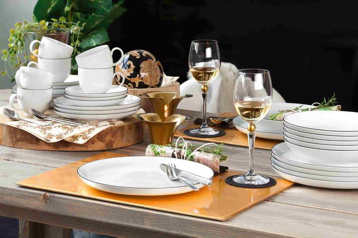 Produktbild Seltmann Lido Black Line Speiseteller (6 x, 26 cm)