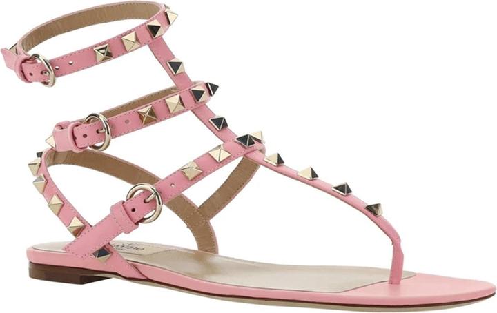 Valentino Garavani Rockstud Flip-Flop Sandals (35)