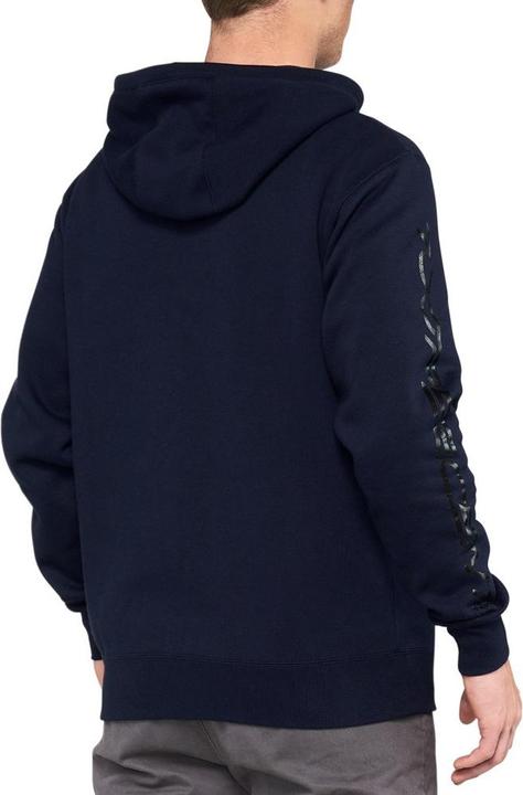 Produktbild 100% Syndicate Kapuzenjacke mit Reissverschluss, Grösse L, Marineblau/Schwarz (L)