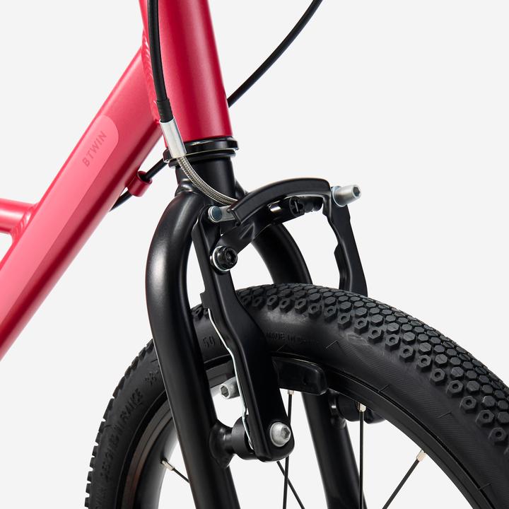 Image du produit Btwin Vélo enfant 16 pouces 4-6 ans, DISCOVER 900 rose (16")