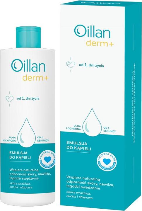 Immagine prodotto Oceanic Emulsione da bagno Oillan Derm+, 400 ml (400 ml)