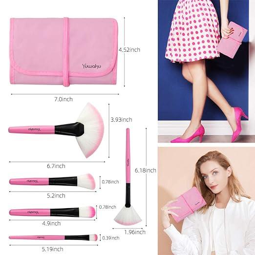 Image du produit Yuwaku 32 pièces de maquillage Pinceaux Set avec sac No.22 (Sourcils)