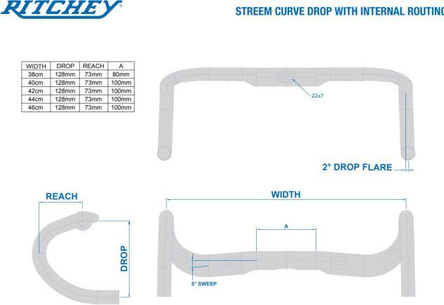 Produktbild Ritchey WCS Streem Di2 Road (31.80 mm)