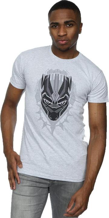 Image du produit Mens Black Panther Head T-Shirt (S)