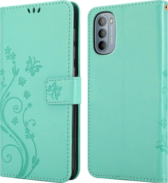 Immagine prodotto Cadorabo Copertina del libro a fiori (Motorola Moto G31, Motorola Moto G41)