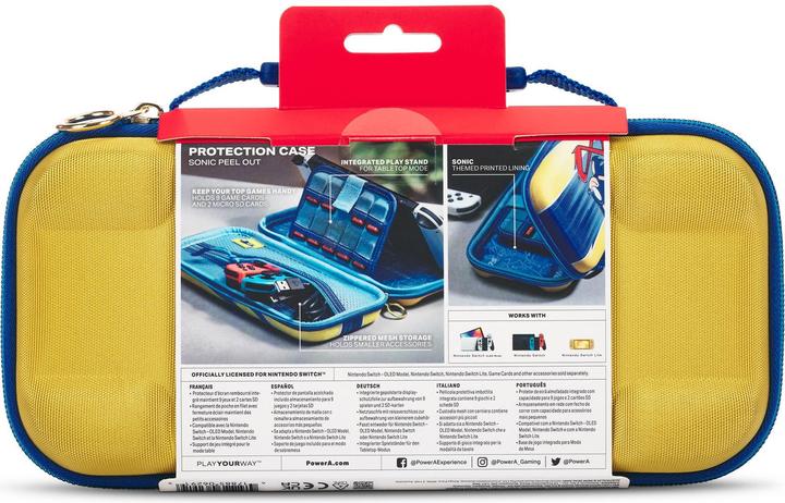 Immagine prodotto NoName Custodia di protezione per Nintendo Switch - Sonic Peel Out (Switch, Switch Lite, Switch OLED)