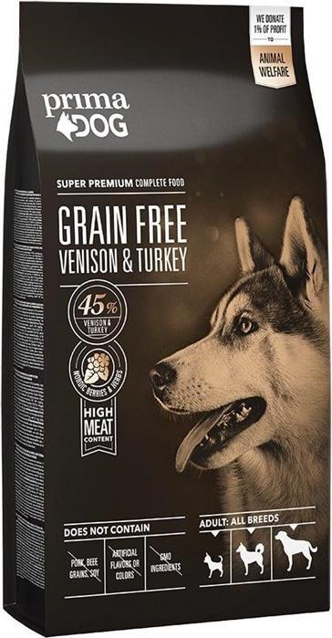 Produktbild Prima Primadog Venison-Turkey Grain-Free 10 kg (Adult, 10000 g)