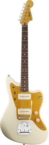 Produktbild Fender J Mascis Jazzmaster IL Vintage White elektrische gitaar (E-Gitarre, Aluminium, Plastic, Ahorn, Maple)