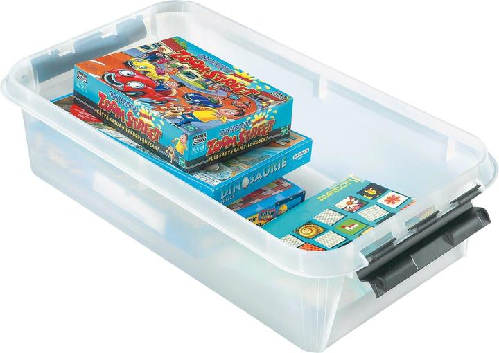 Actual product image Ebnat Carrying box with lid and rollers (31 l)