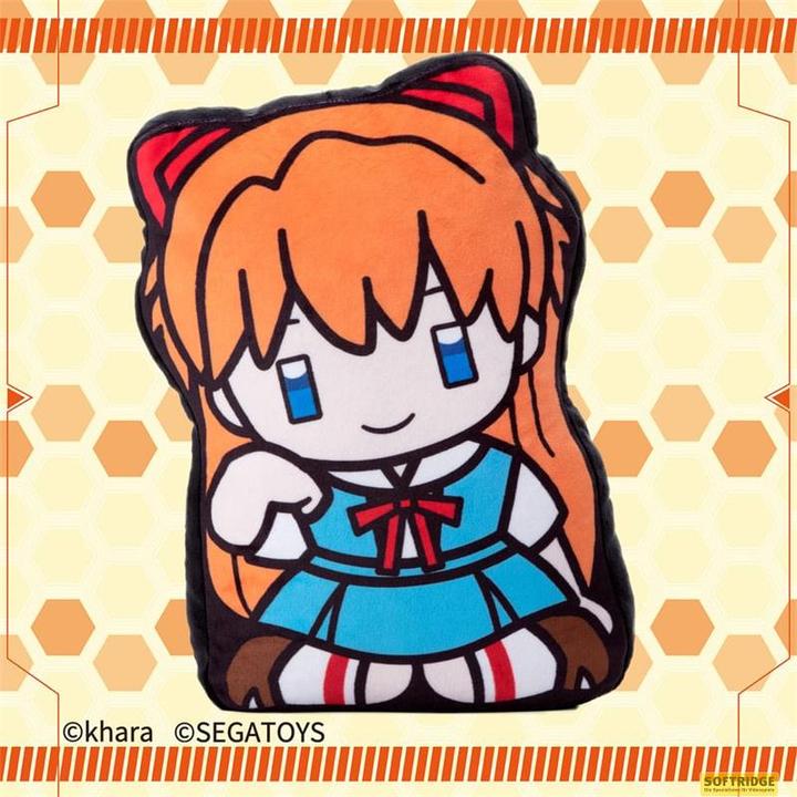 Actual product image Sega Neon Genesis Evangelion peluche 2D Asuka Langley Soryu 32 cm (32 cm)