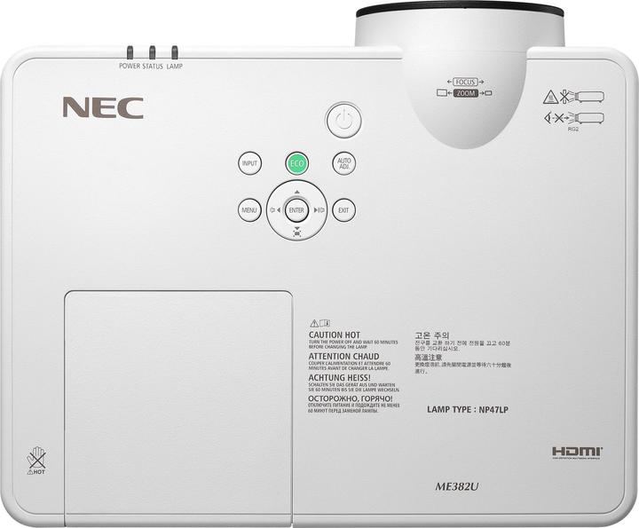 Image du produit NEC ME403U ME (WUXGA, 4000 lm, 1.2 - 2:1)
