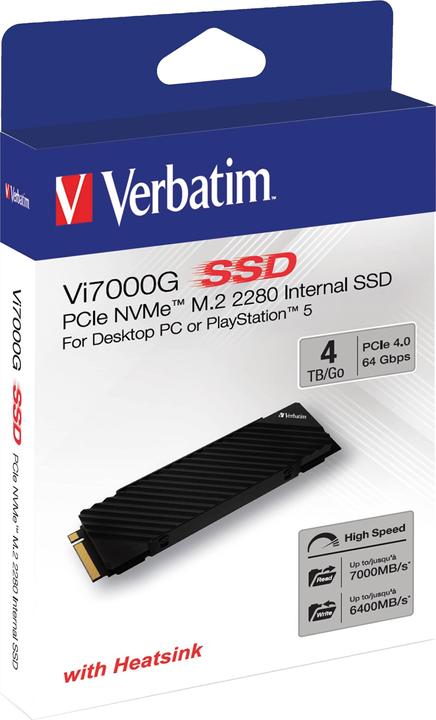 Verbatim Vi7000 (4000 GB, M.2 2280)