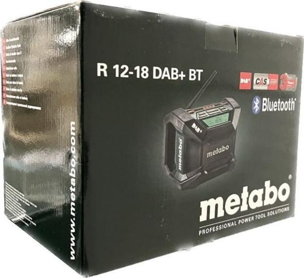 Produktbild Metabo R 12-18 DAB+ BT (DAB+, FM, AM, Bluetooth)