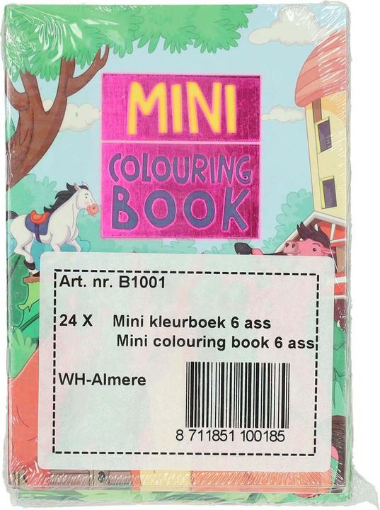 Actual product image Wins Holland Colouring and games booklet, set of 24.