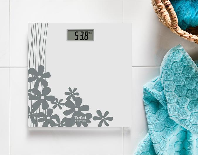 Image du produit Tefal B.SCALE PRÉMISSE FLEUR BLANCHE (PP1430V0) (150 kg)