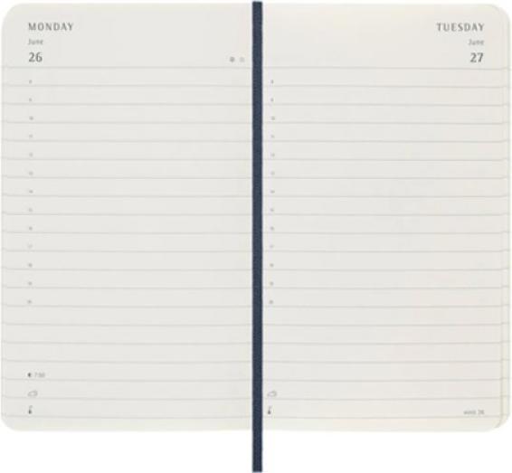 Produktbild Moleskine Tageskalender (A6, Pocket, Englisch)