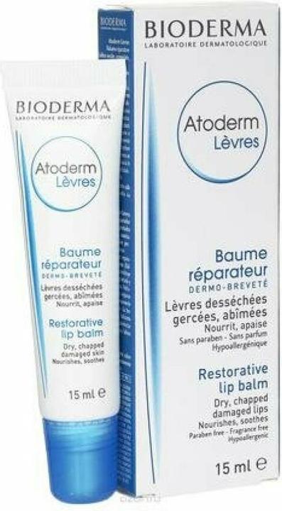 Actual product image Bioderma Atoderm Baume Lèvres (Balm, 15 ml)